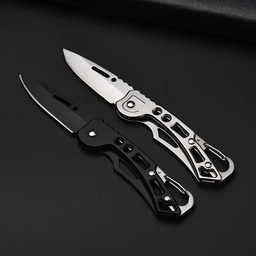 Portable Folding Knife Stainless Steel Survival Hunting Camping Fishing Climbing Knife Camping Outdoor Tools To Send Ropes